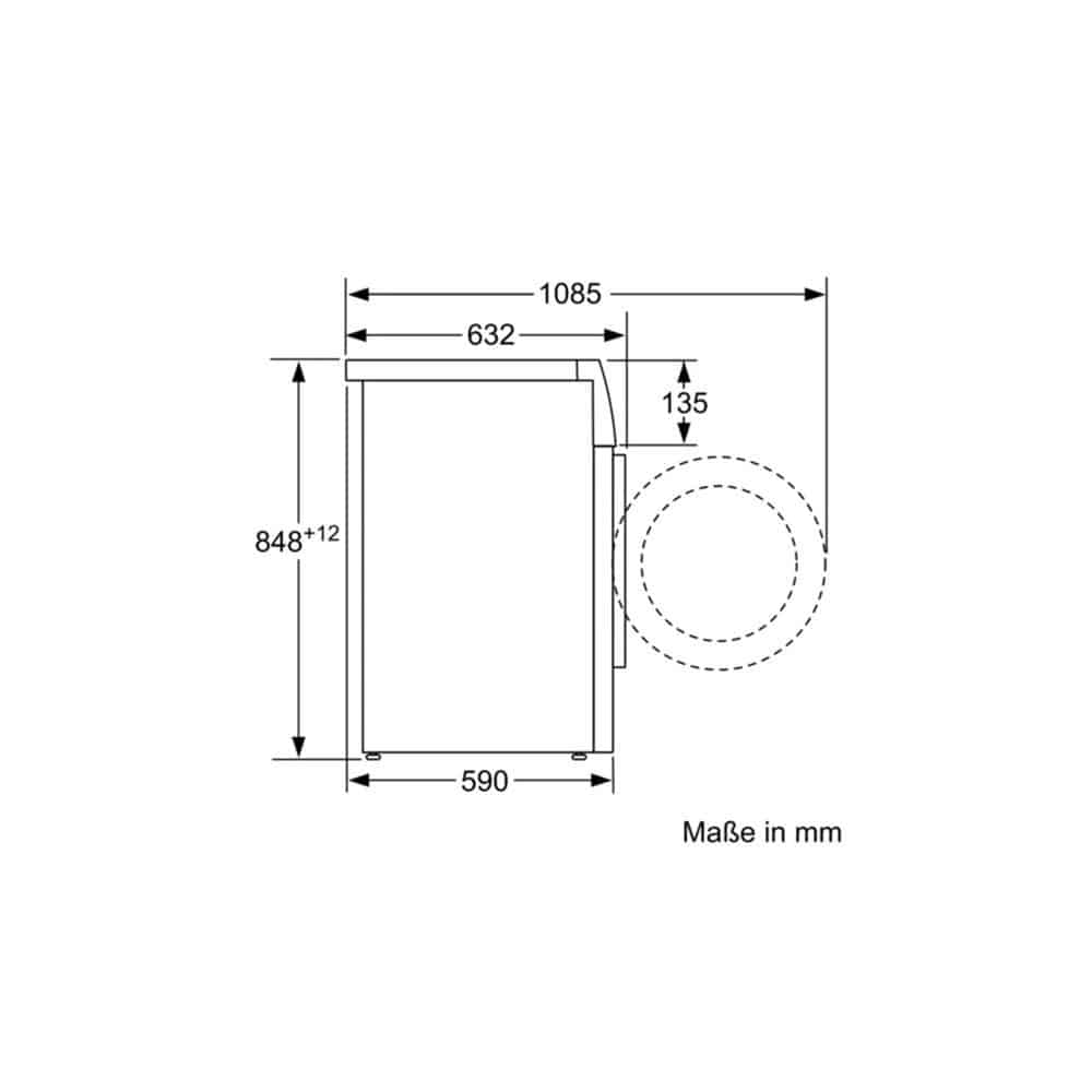 Máy giặt Bosch WAV28E42 Cửa Trước 9kg Series 8 – ảnh 2
