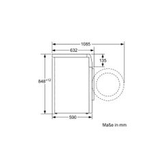 Máy Giặt Cửa Trước Bosch WAV28E42 9kg Series 8 ảnh 8