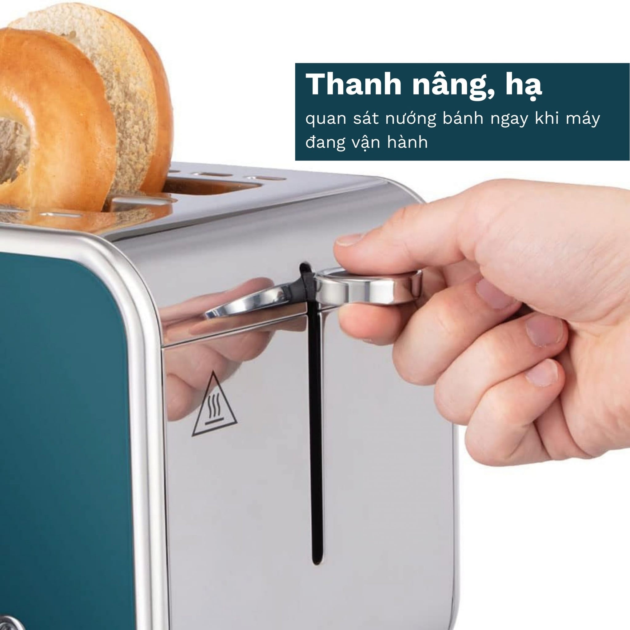Máy Nướng Bánh Mì Russell Hobbs Distinction 3 Màu Sắc – ảnh 6