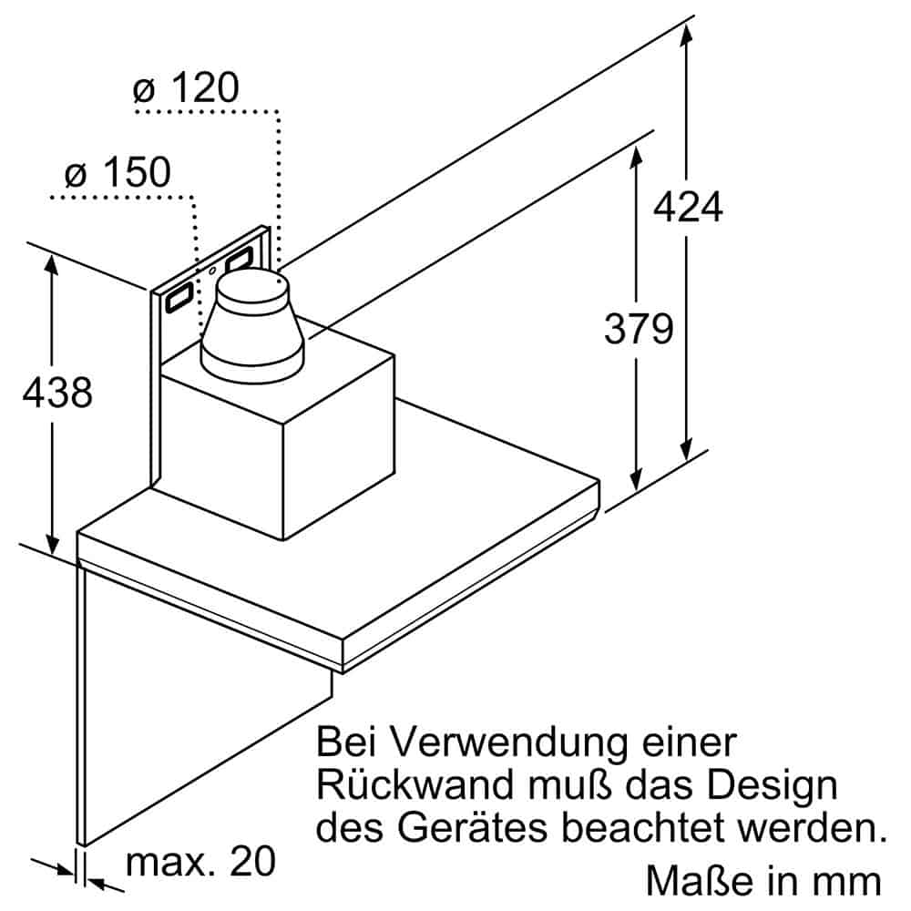 Máy hút mùi Bosch DWB97LM50 Treo Tường Series 6 – ảnh 2