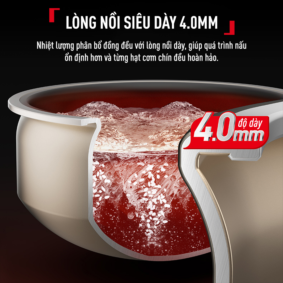 Nồi cơm điện cao tần hồng ngoại Tefal Inframax – ảnh 7