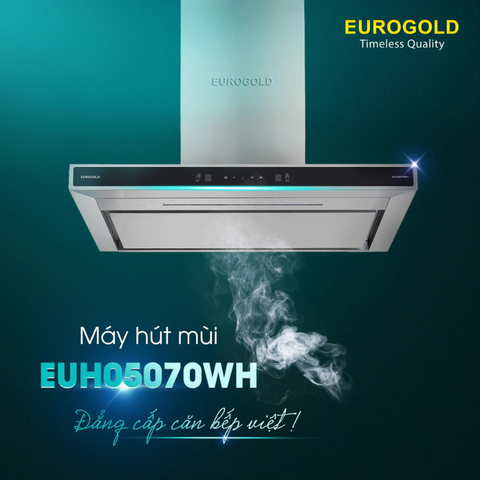 Máy hút mùi chữ T Eurogold EUH05070WH - màu trắng, 70cm