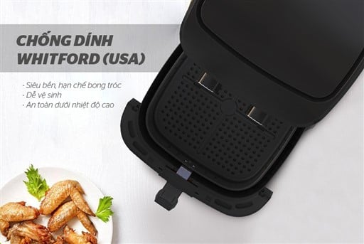 Nồi chiên không dầu 6L Sunhouse SHD4062 – ảnh 8