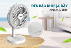 Quạt sạc mini Sunhouse SHD7114 ảnh 8