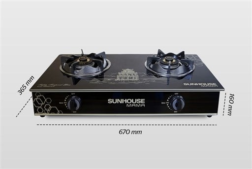 Bếp gas dương kính Sunhouse Mama MMBB0787B – ảnh 3