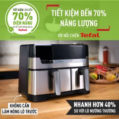 Nồi chiên không dầu 2 ngăn Tefal 2in1 EY905D10 - 8.3L - Điện tử ảnh 8
