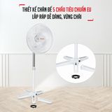  Quạt đứng Tefal Turbo Essential VH619690 - Trắng 