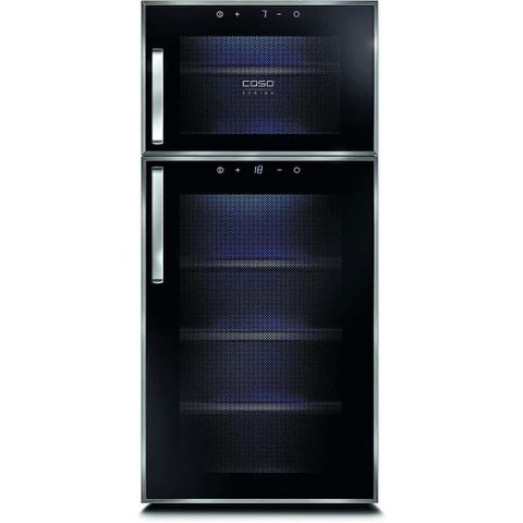 Tủ Bảo Quản Rượu Vang Caso WineDuett Touch 21 Chai – 635