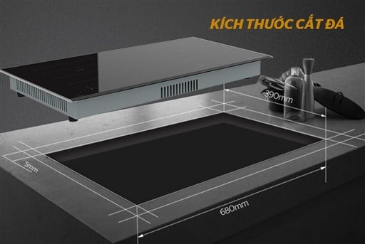 Bếp đôi điện từ SUNHOUSE SHB DI66 – ảnh 2