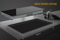 Bếp đôi điện từ SUNHOUSE SHB DI66 ảnh 2