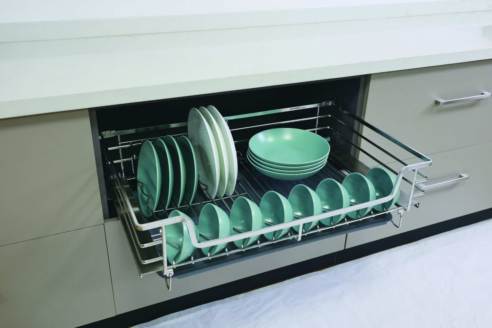 Giá bát đĩa nan Oval GrandX XD.60M – ảnh 2