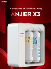 Máy lọc nước âm tủ bếp siêu mỏng ANJIER X3 ảnh 8