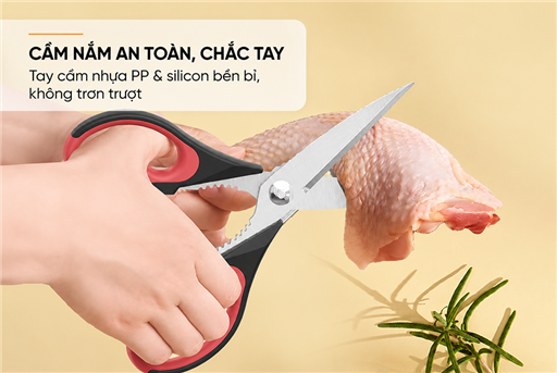 Kéo cắt đa năng 225 thép không gỉ Sunhouse KS-SC225 – ảnh 7