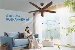 Quạt trần 5 cánh Sunhouse apex APF7665B ảnh 6