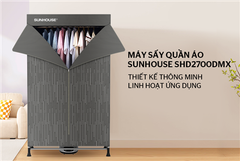 Máy sấy quần áo Sunhouse SHD2700DMX ảnh 6