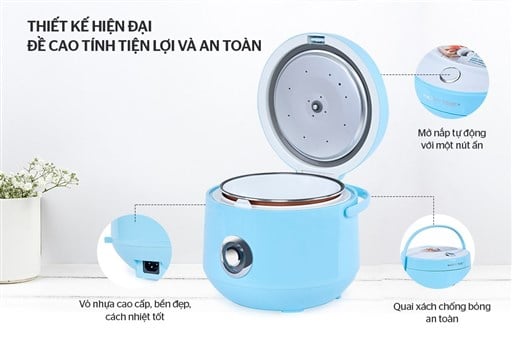 Nồi cơm điện 1.2L happy time HTD8522G – ảnh 3