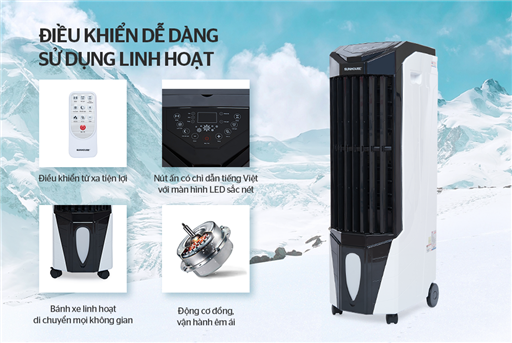 Máy làm mát không khí Sunhouse SHD7719 – ảnh 3