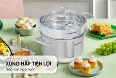 Xửng đa năng inox Sunhouse eco SHG105-24 ảnh 4