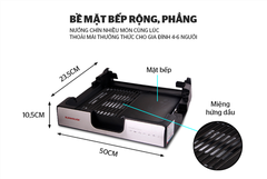 Bếp nướng điện Sunhouse SHD4603 ảnh 4
