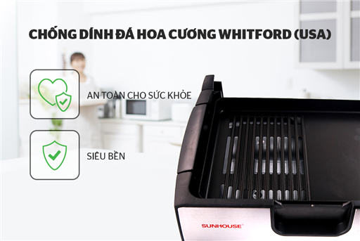 Bếp nướng điện Sunhouse SHD4603 – ảnh 5