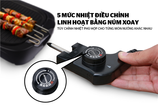 Bếp nướng điện Sunhouse SHD4602 – ảnh 5