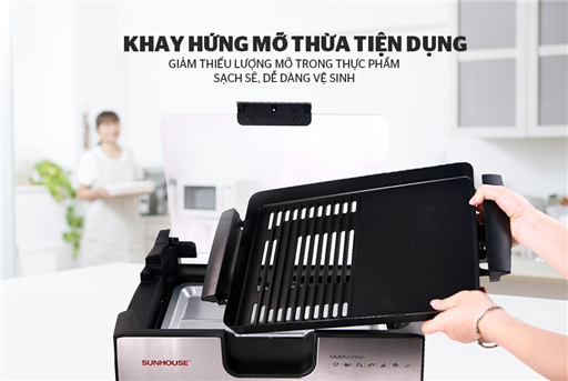 Bếp nướng điện Sunhouse SHD4603 – ảnh 7