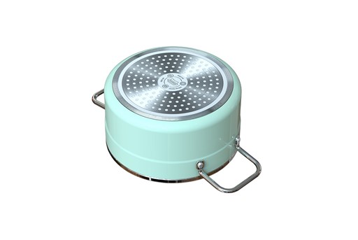 Bộ nồi chảo phủ sứ đáy từ Sunhouse eco SHG1122MC3 – ảnh 5