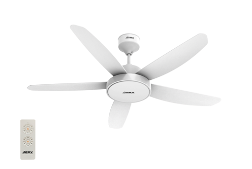 Quạt trần 5 cánh có đèn Sunhouse apex APF7678W