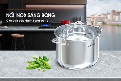Nồi inox 3 đáy Sunhouse SHG301-30 – ảnh 7