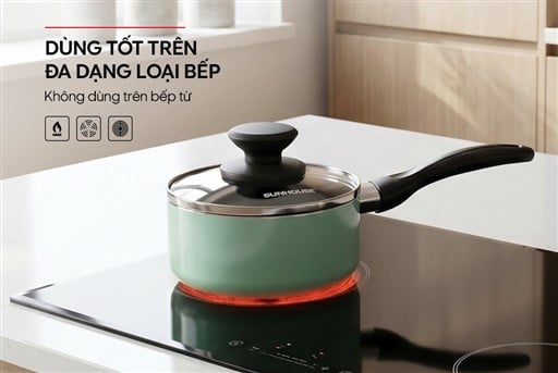 Quánh chống dính Sunhouse eco baby SHG14BB2 – ảnh 7