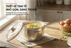 Quánh inox nắp kính Sunhouse SHG-MP14A ảnh 5