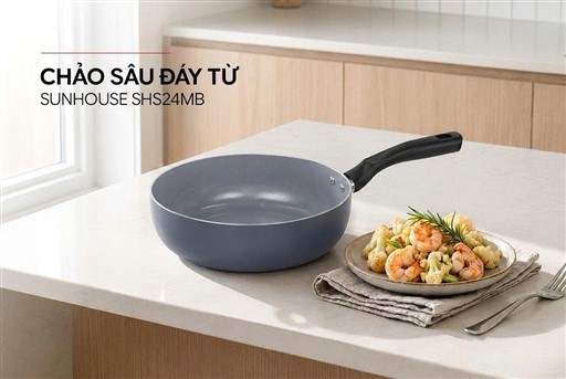 Chảo sâu đáy từ Sunhouse SHS24MB – ảnh 5