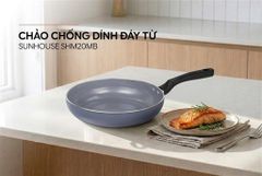 Chảo nhôm chống dính đáy từ Sunhouse SHM20MB ảnh 5