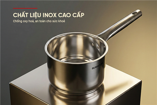 Quánh inox nắp kính Sunhouse SHG-MP14A – ảnh 6
