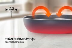 Chảo nhôm chống dính đáy từ Sunhouse SHM20MB ảnh 8