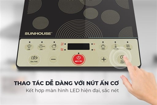 Bếp từ đơn Sunhouse SHD6162 – ảnh 4
