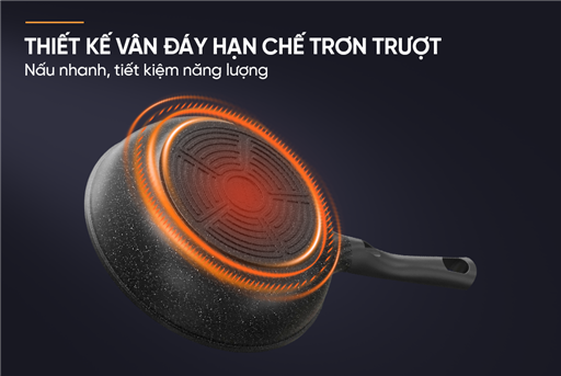 Chảo sâu chống dính siêu bền Sunhouse SBDS26B – ảnh 7
