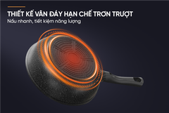 Chảo sâu chống dính siêu bền Sunhouse SBDS26B ảnh 7