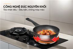Chảo sâu chống dính siêu bền Sunhouse SBDS24B ảnh 7