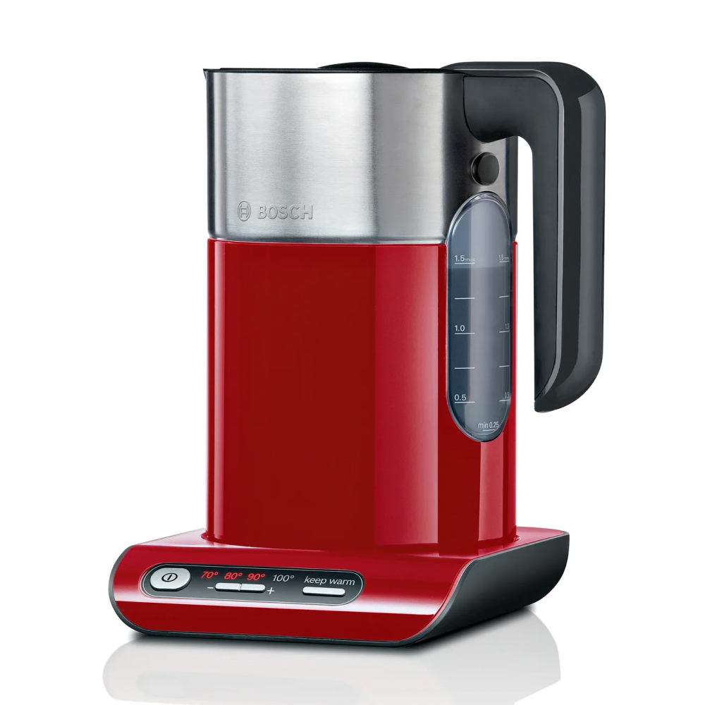 Vỏ 2 lớp cách nhiệt – Đồ gia dụng Bosch TWK86 Ấm đun siêu tốc Styleline