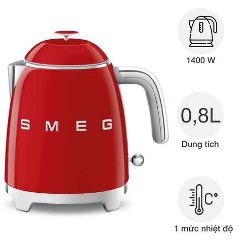 Ấm siêu tốc mini Smeg KLF05