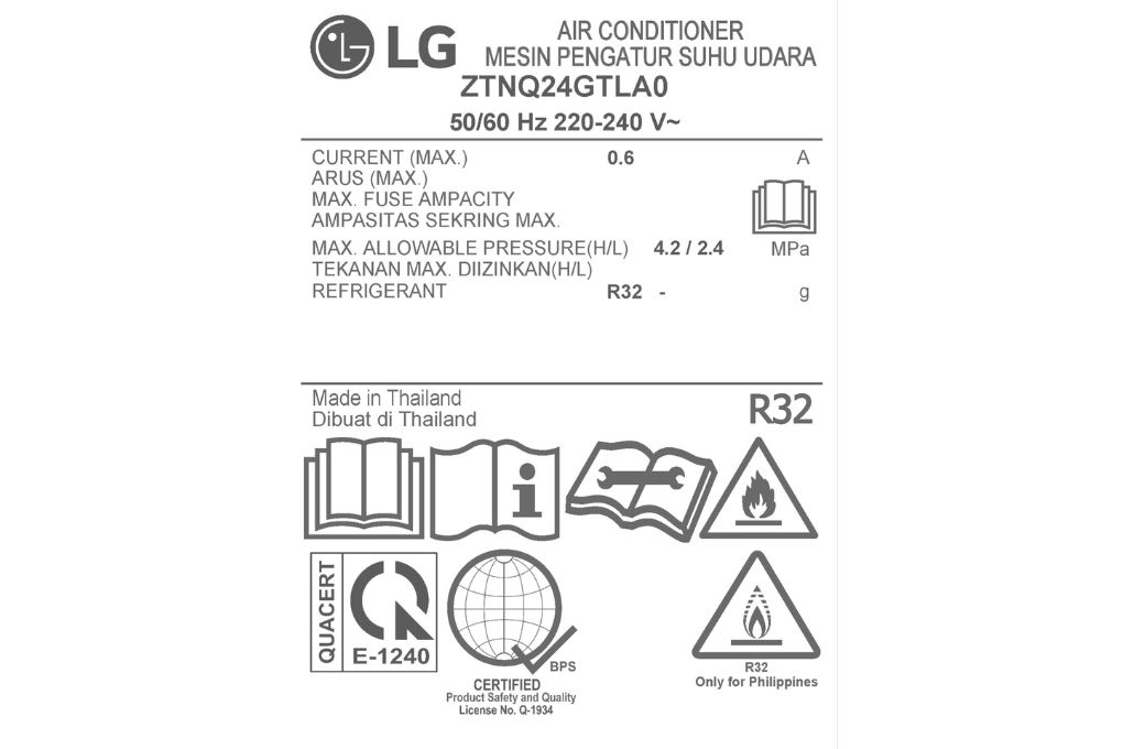 Máy lạnh LG ZTNQ24GTLA0 Máy lạnh LG ZTNQ24GTLA0