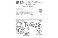 Máy lạnh âm trần 1 hướng LG Inverter 2.5 HP ZTNQ24GTLA0