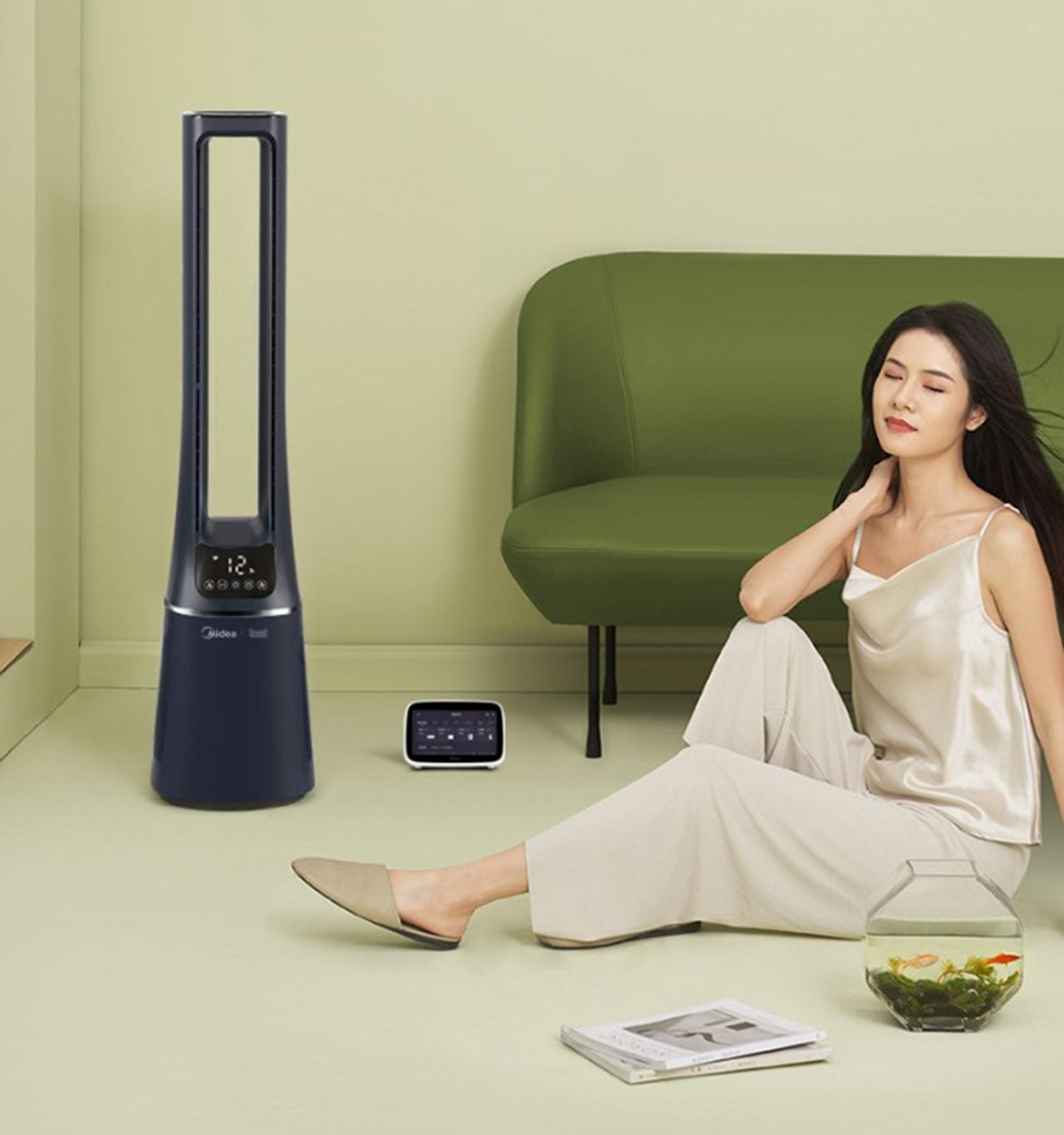 Quạt không cánh Midea AMS150E-TM quạt không cánh lọc không khí – ảnh 7