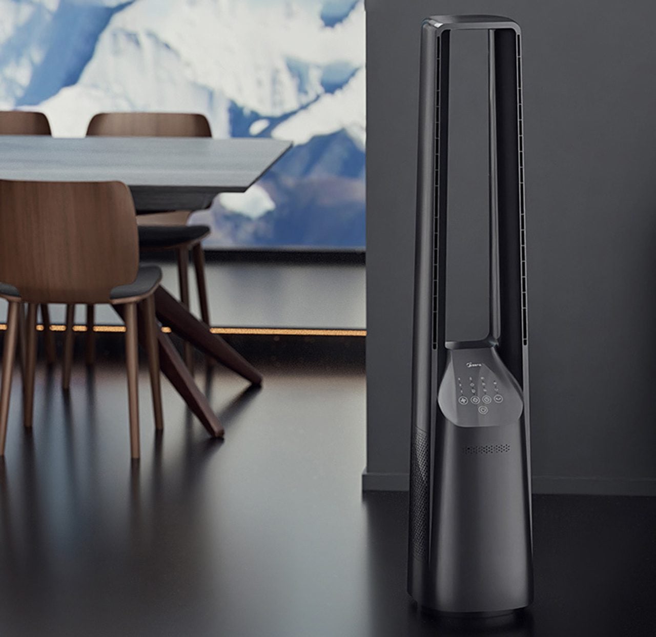 Quạt không cánh Midea AMS150F-MY quạt không cánh gió mạnh êm – ảnh 8