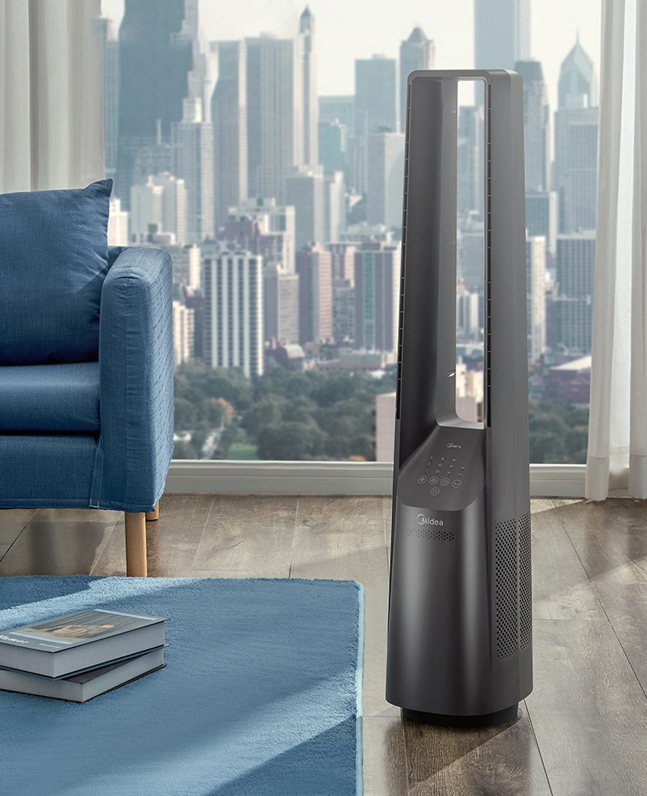 Quạt không cánh Midea AMS150F-MD quạt không cánh gió mạnh êm – ảnh 7