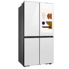 Tủ lạnh Samsung Inverter 636 lít Bespoke RF65DB990012SV Trắng Thạch Anh ảnh 3