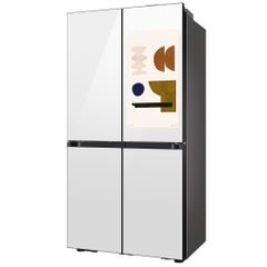 Tủ lạnh Samsung Inverter 636 lít Bespoke RF65DB990012SV Trắng Thạch Anh ảnh 4
