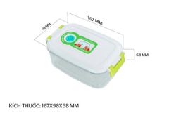 Hộp bảo quản thực phẩm thông minh biozone 600ML KB-SM600S ảnh 2