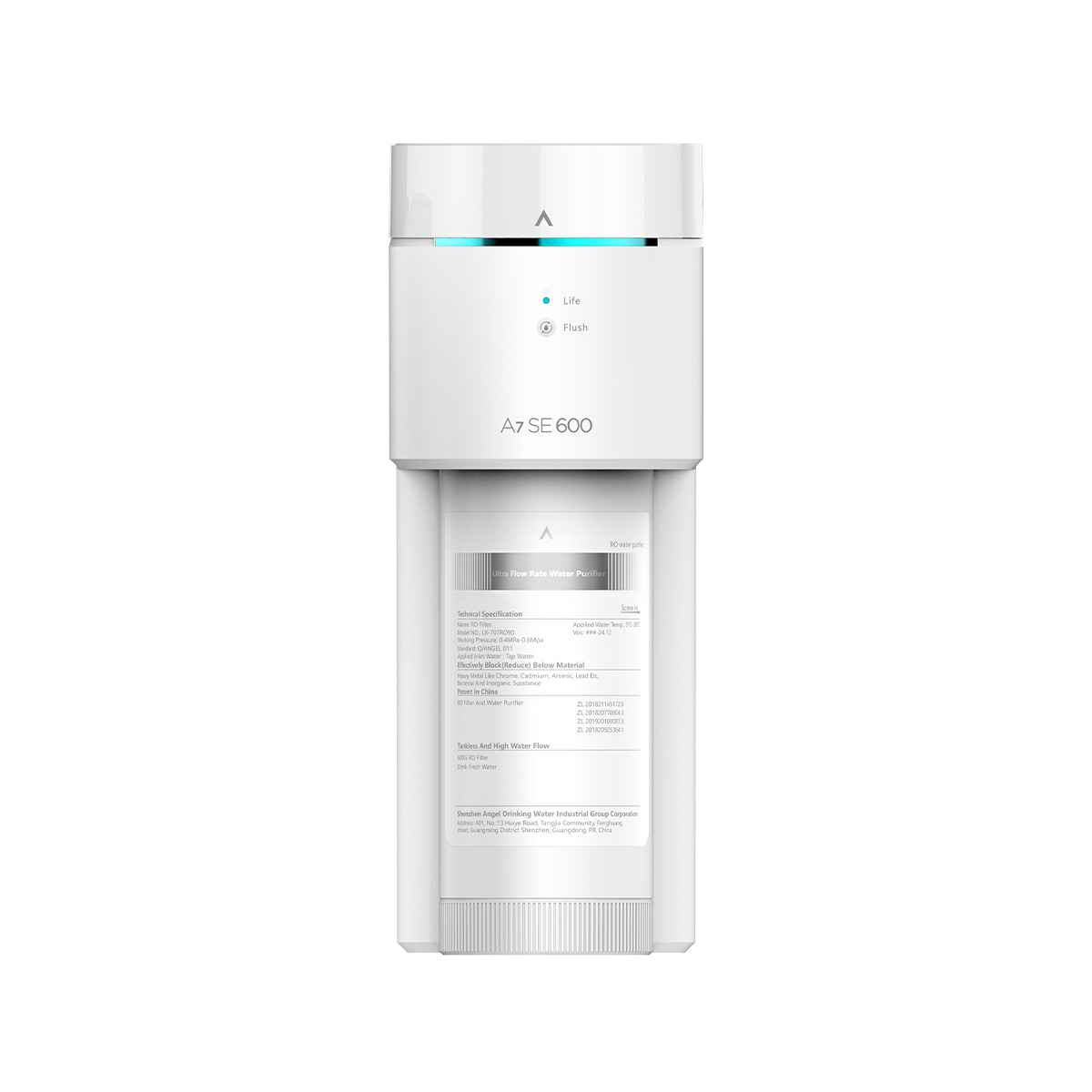 Máy lọc nước âm tủ bếp uống & rửa ANJIER A7 SE – ảnh 7